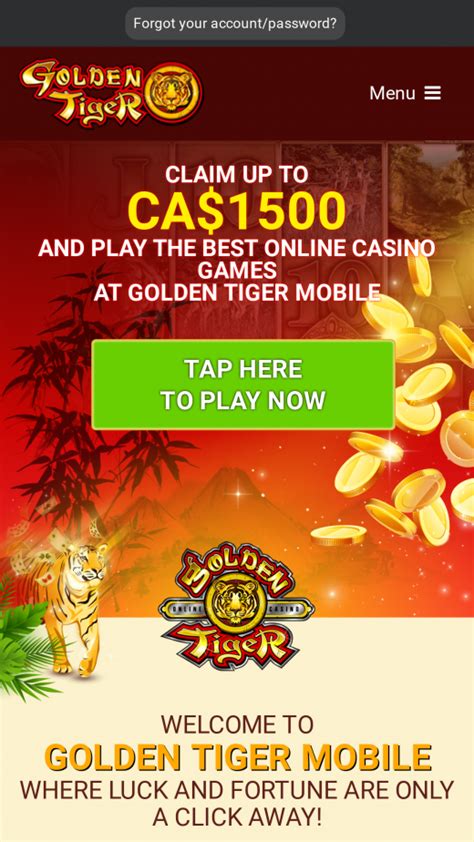 casino golden tiger mobile